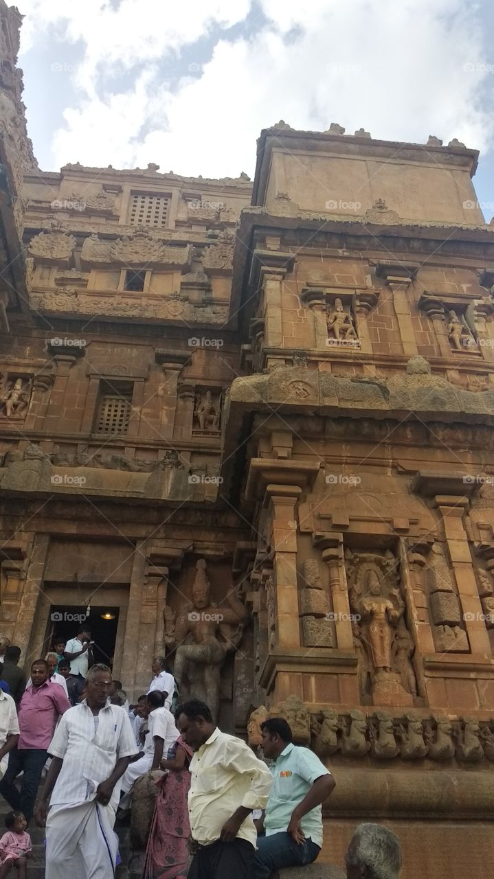 Thanjavur big temple trip picture...