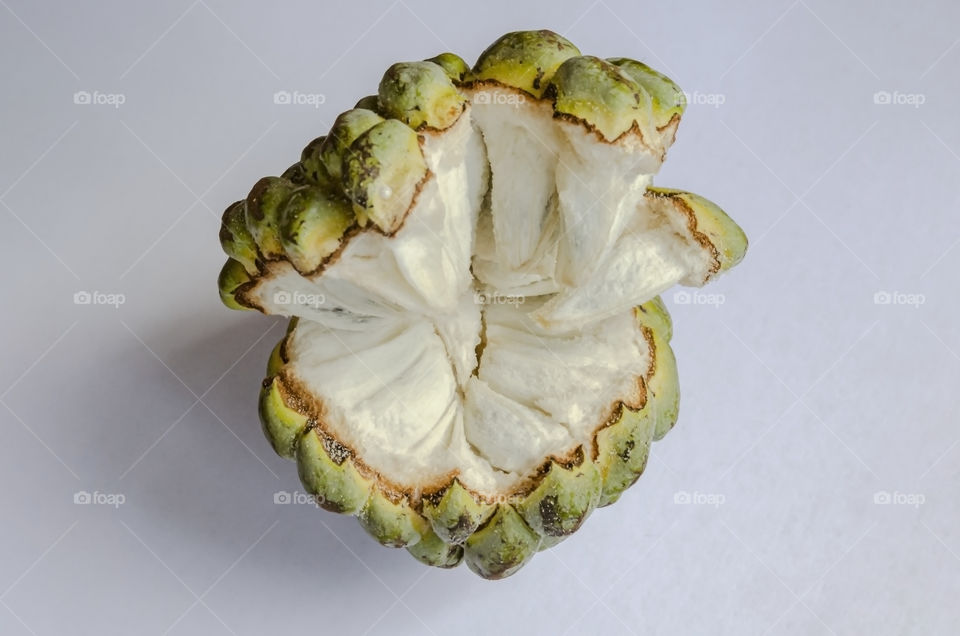 Inside Of Burst Sweetsop