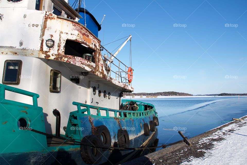 the tugboat Igor Pernå, Norrtälje , Sweden 