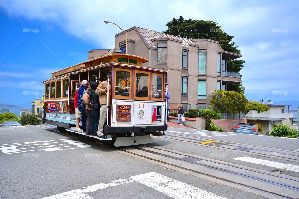 Tram in San Francisco 