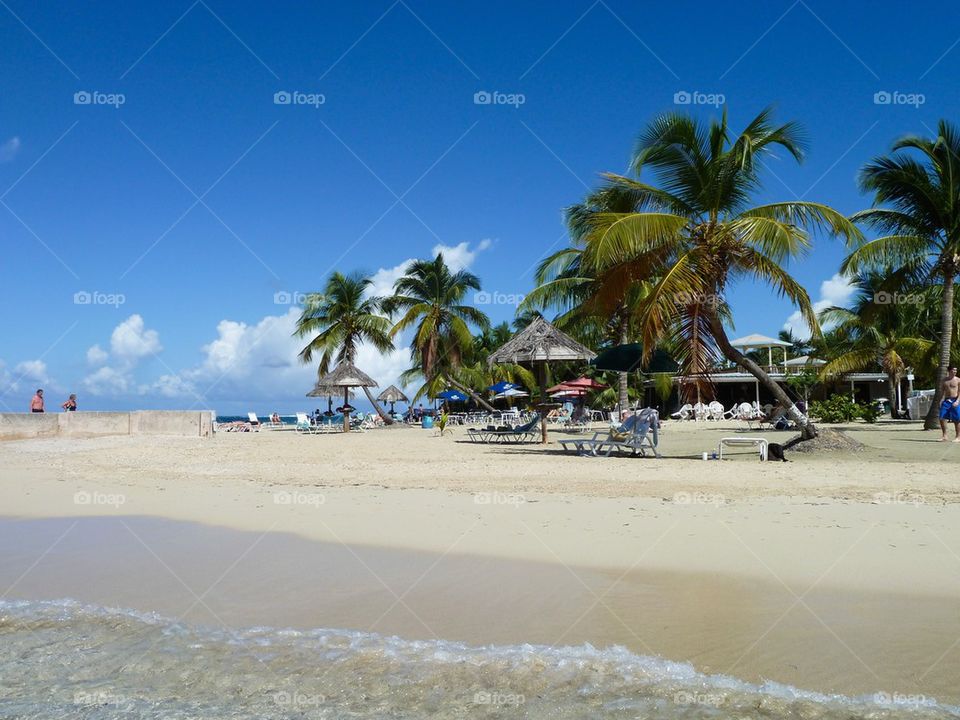 beach, St Croix. Caribbean