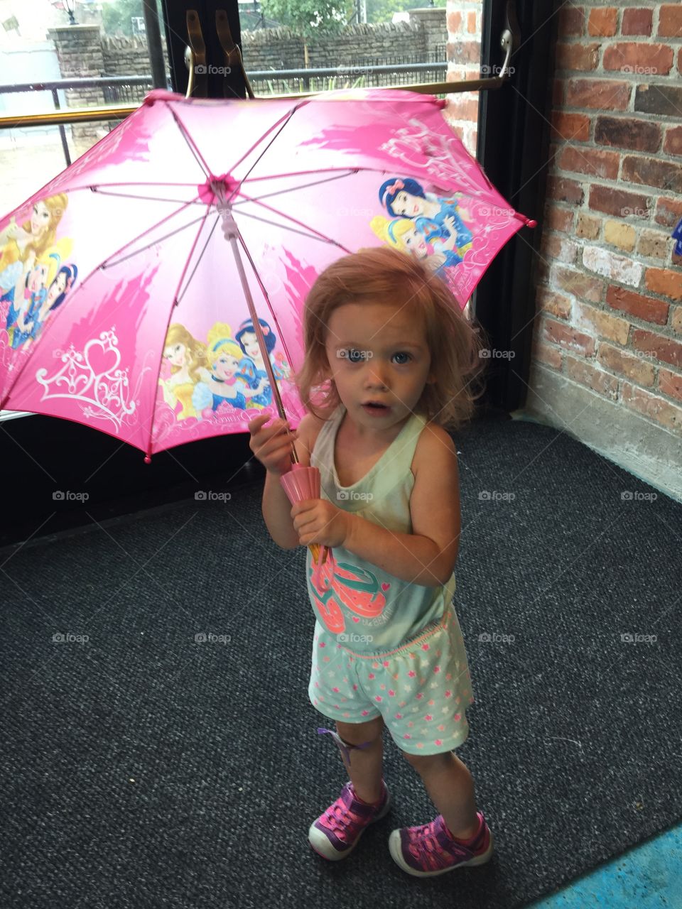 Rain rain go away . My niece Mila 