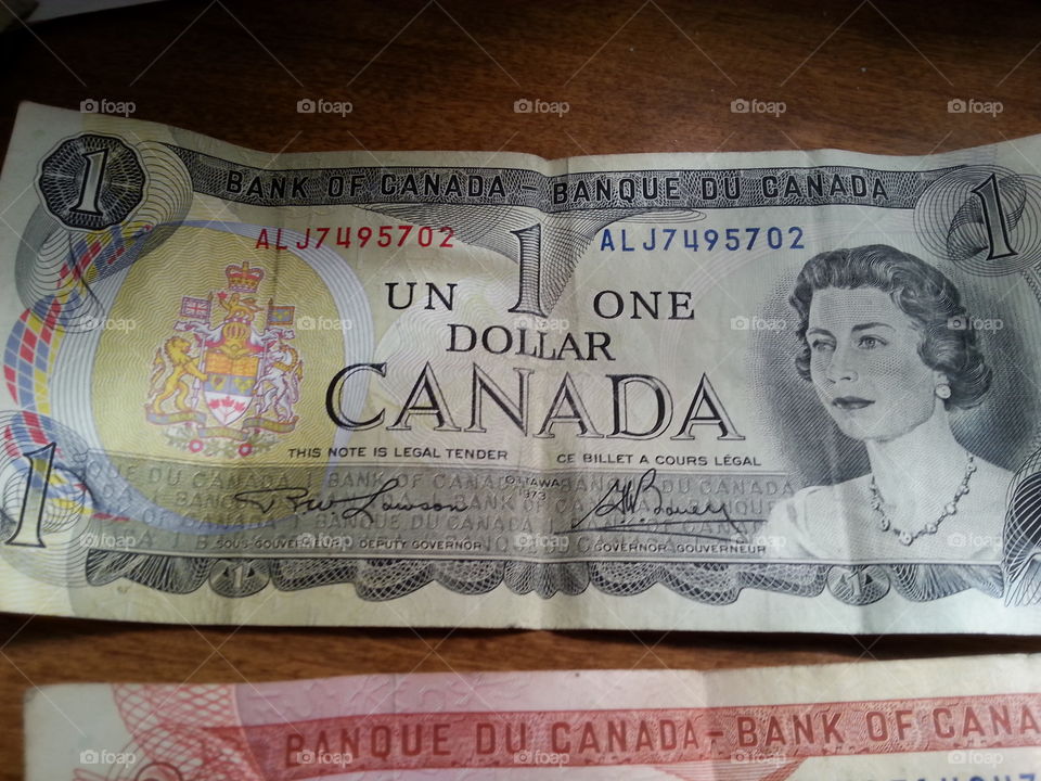 Canadian money