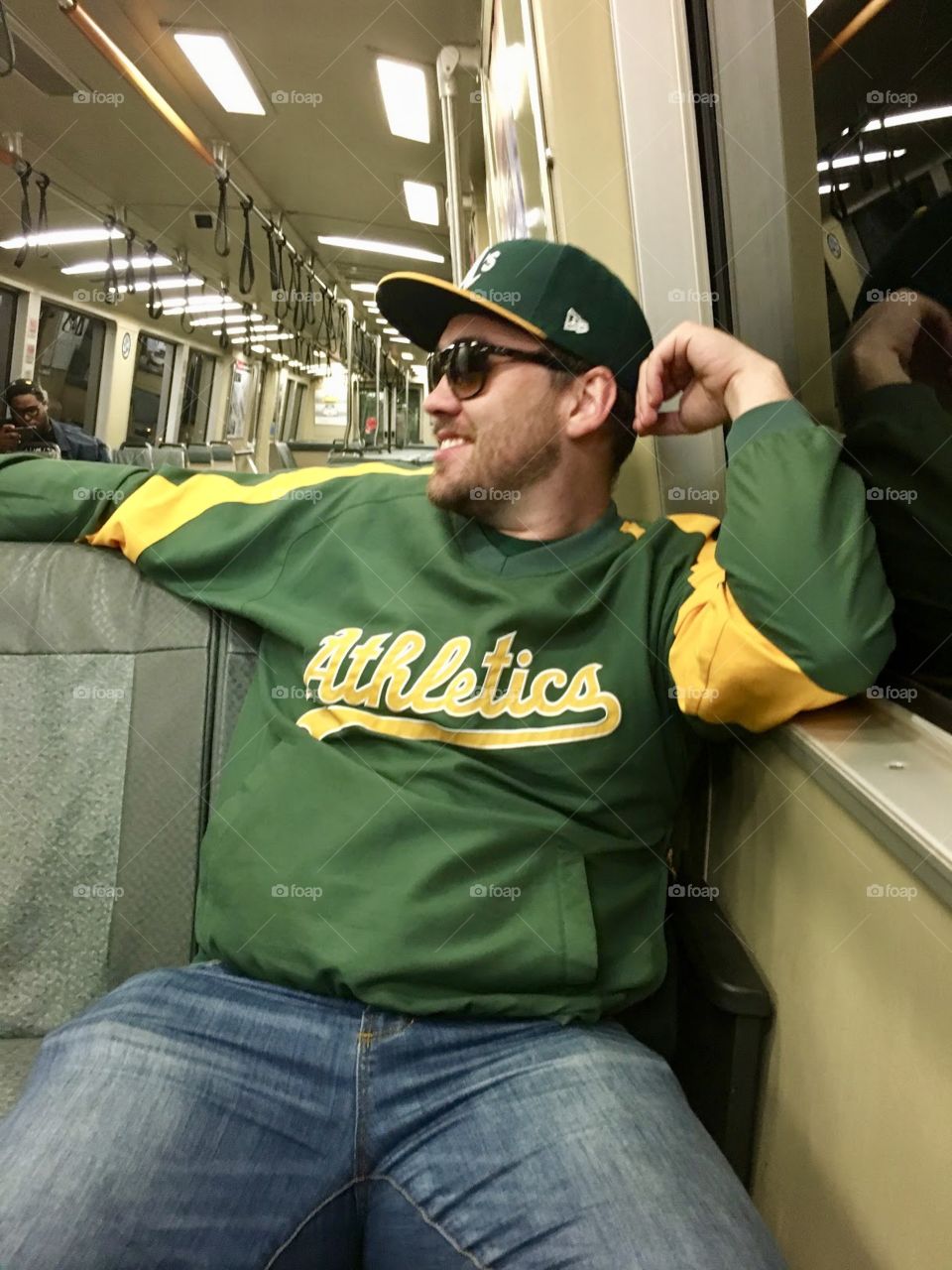 BART and you’re there to root on the Oakland A’s 