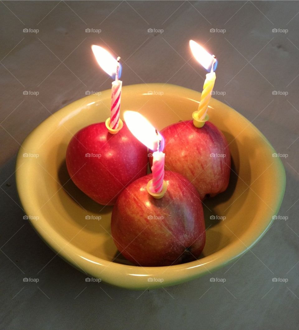 Birthday apple
