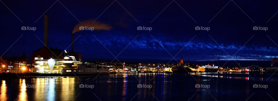 Gothenburg city lights