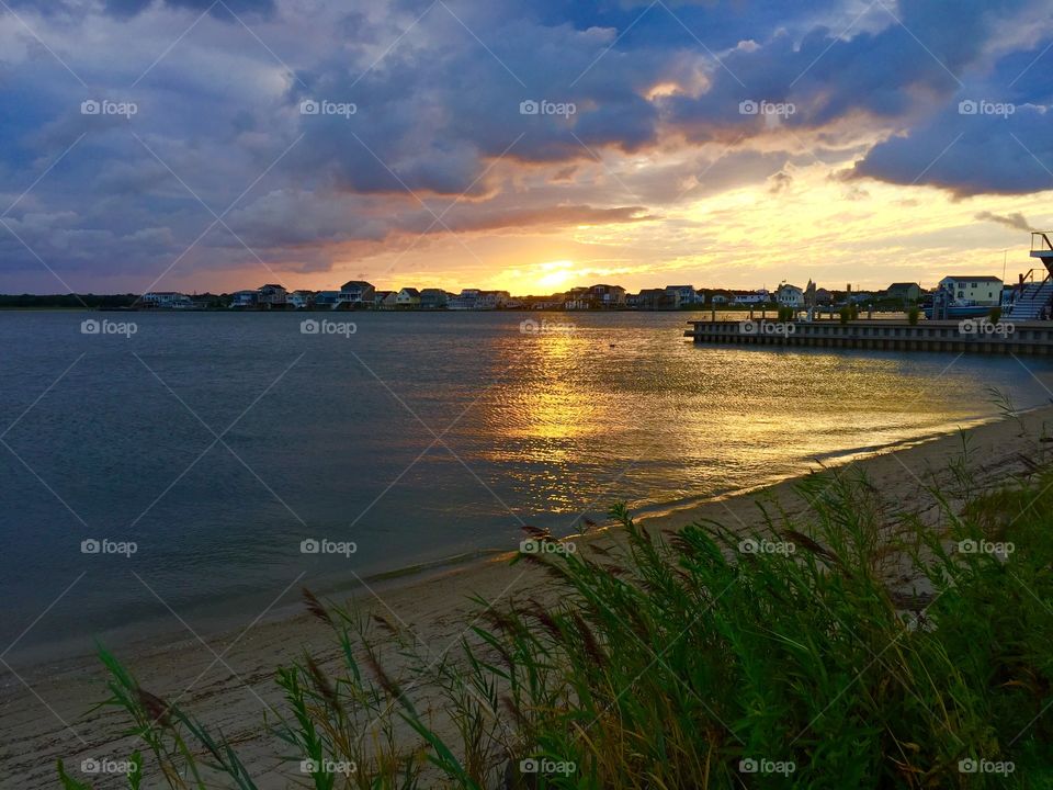 Beach sunset