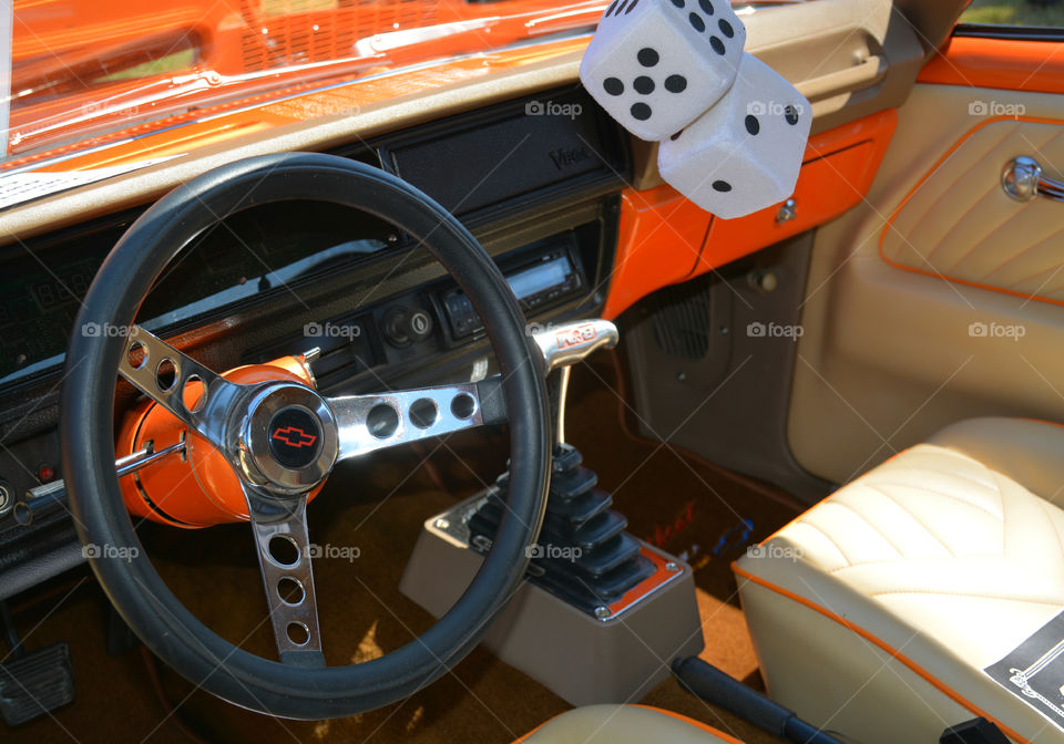 1955 Chevy Impala interior 