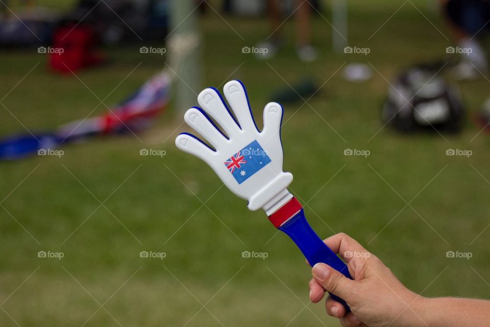 Australia Day Hand