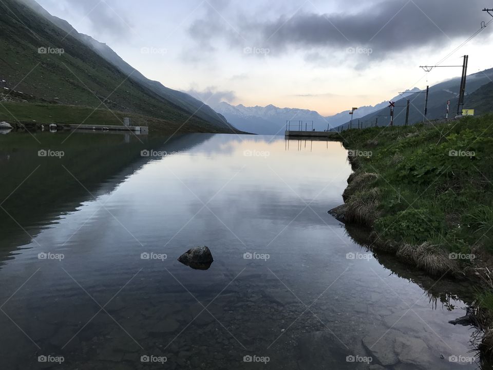 Water, Lake, River, No Person, Landscape