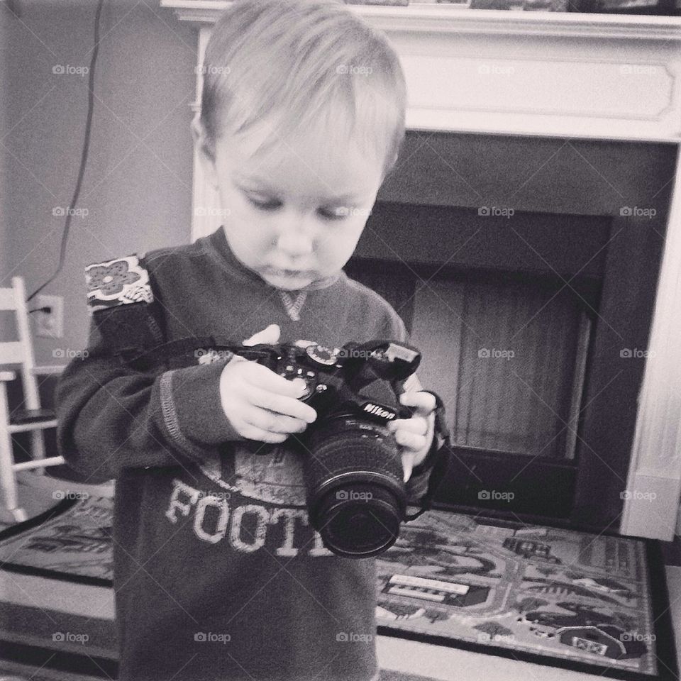 Little photographer 