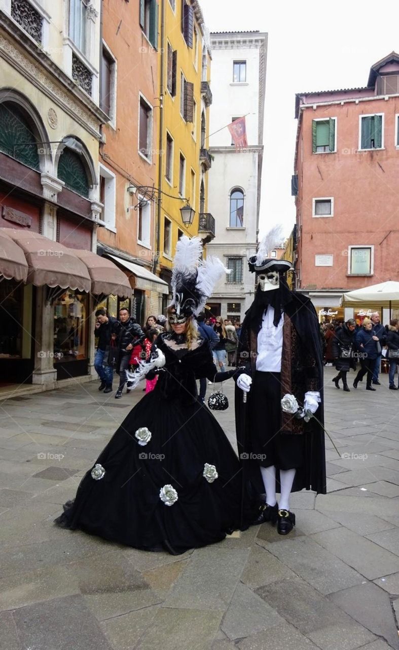masquerade festival at Venice