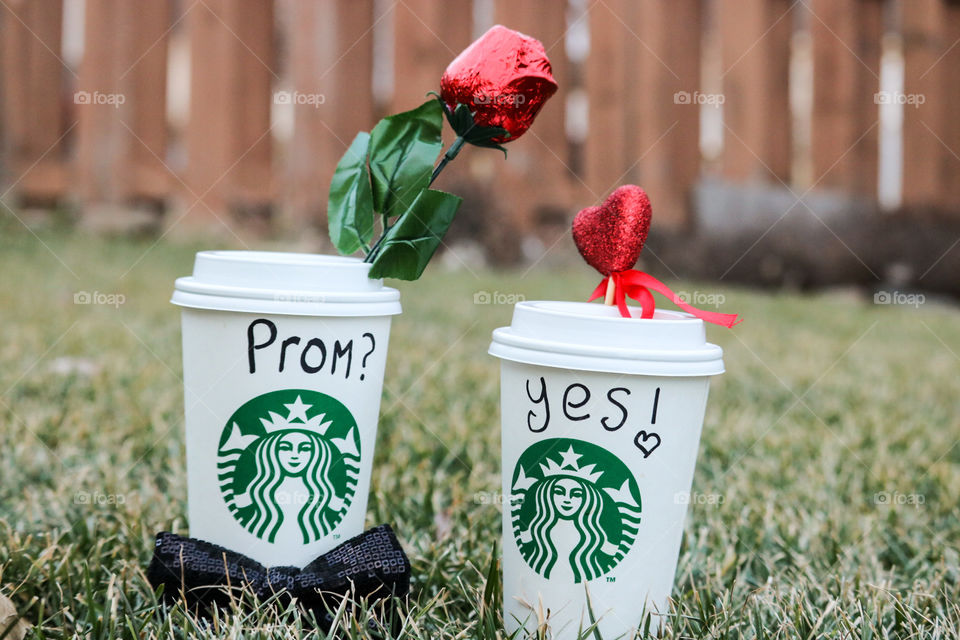 Prom Proposal- Starbucks 