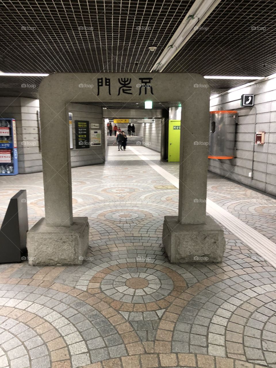 Subway monument 