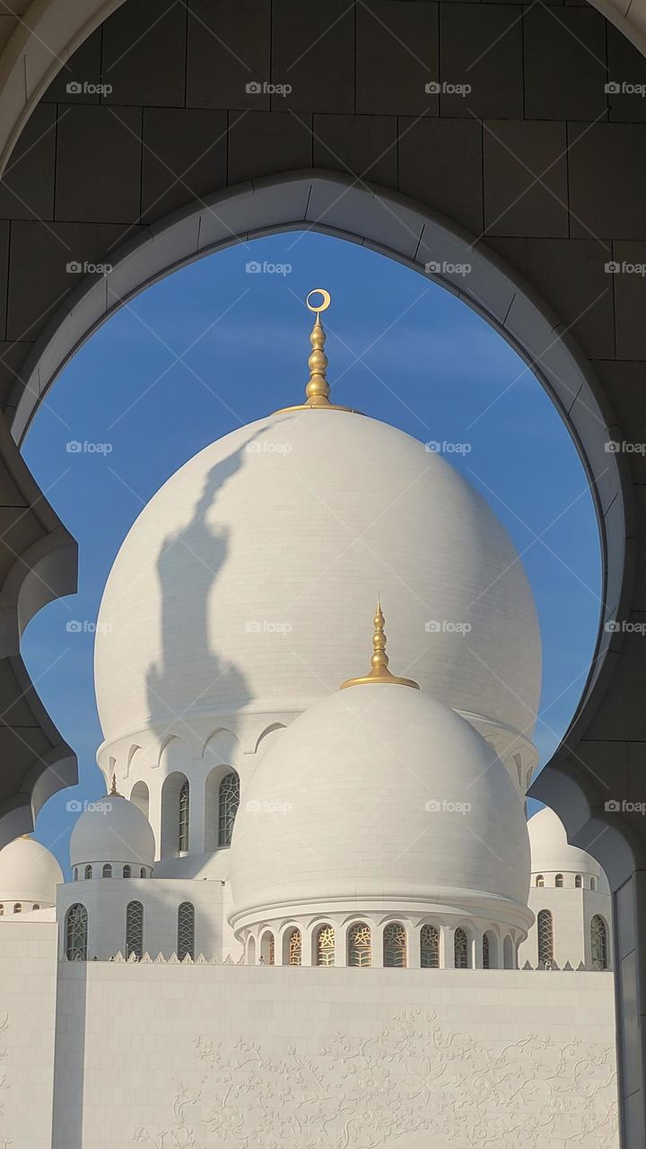 Sheikh Zayed Grand Mosque in Abu Dhabi