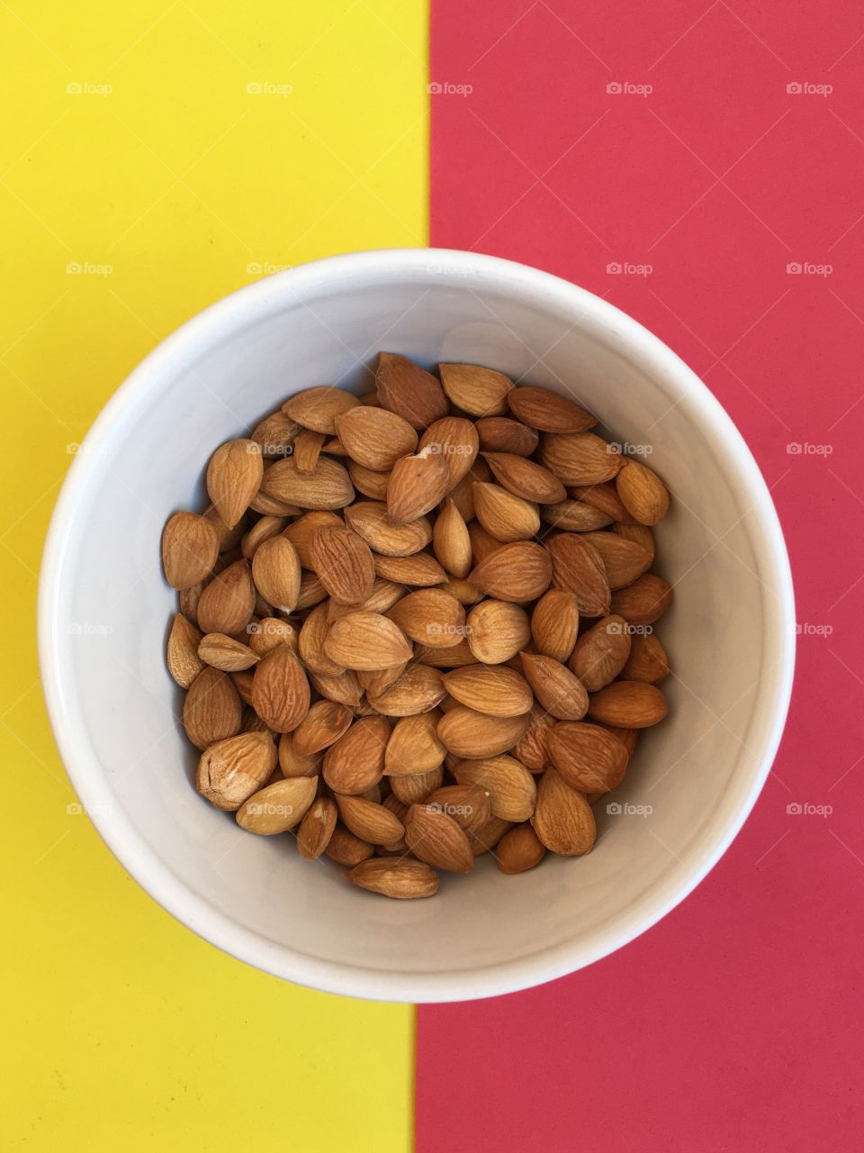Bowl of almonds 