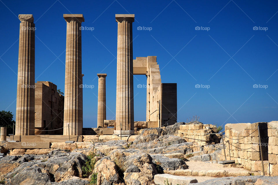 acropolis in Rodos