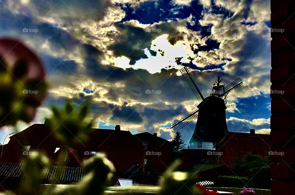 When the sun get‘s through the clouds 