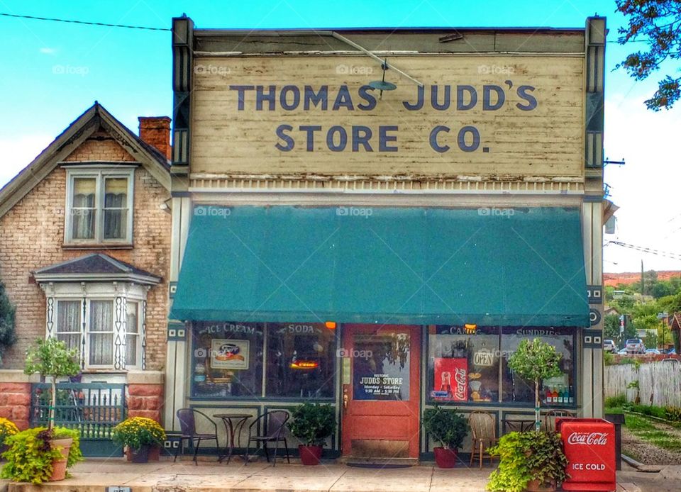 Visiting an old country store 