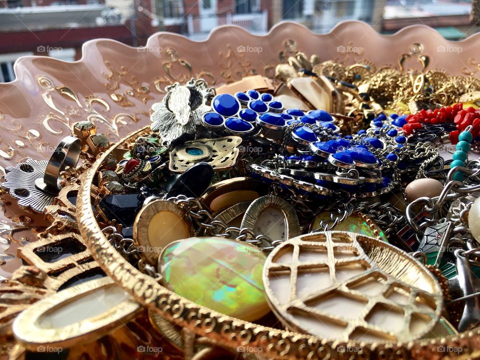 This is my way of disposing my jewelry. Not the best one , but works for me . 