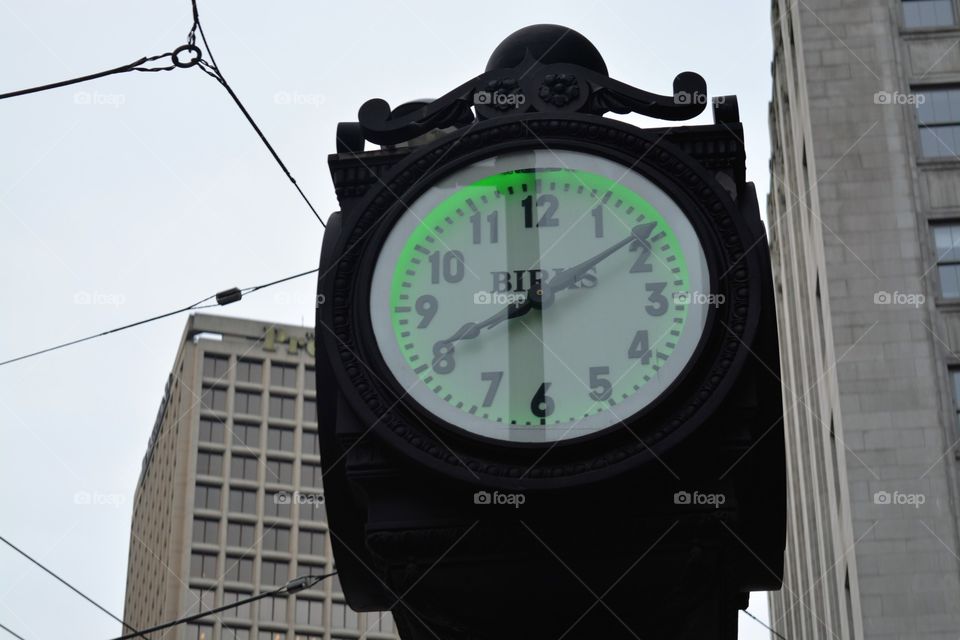Business, Clock, Time, City, Building
