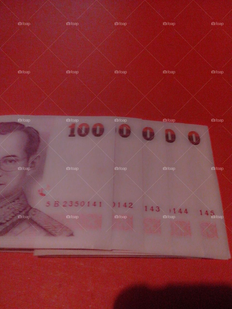 money Thai. money Thai once 100 Bath.