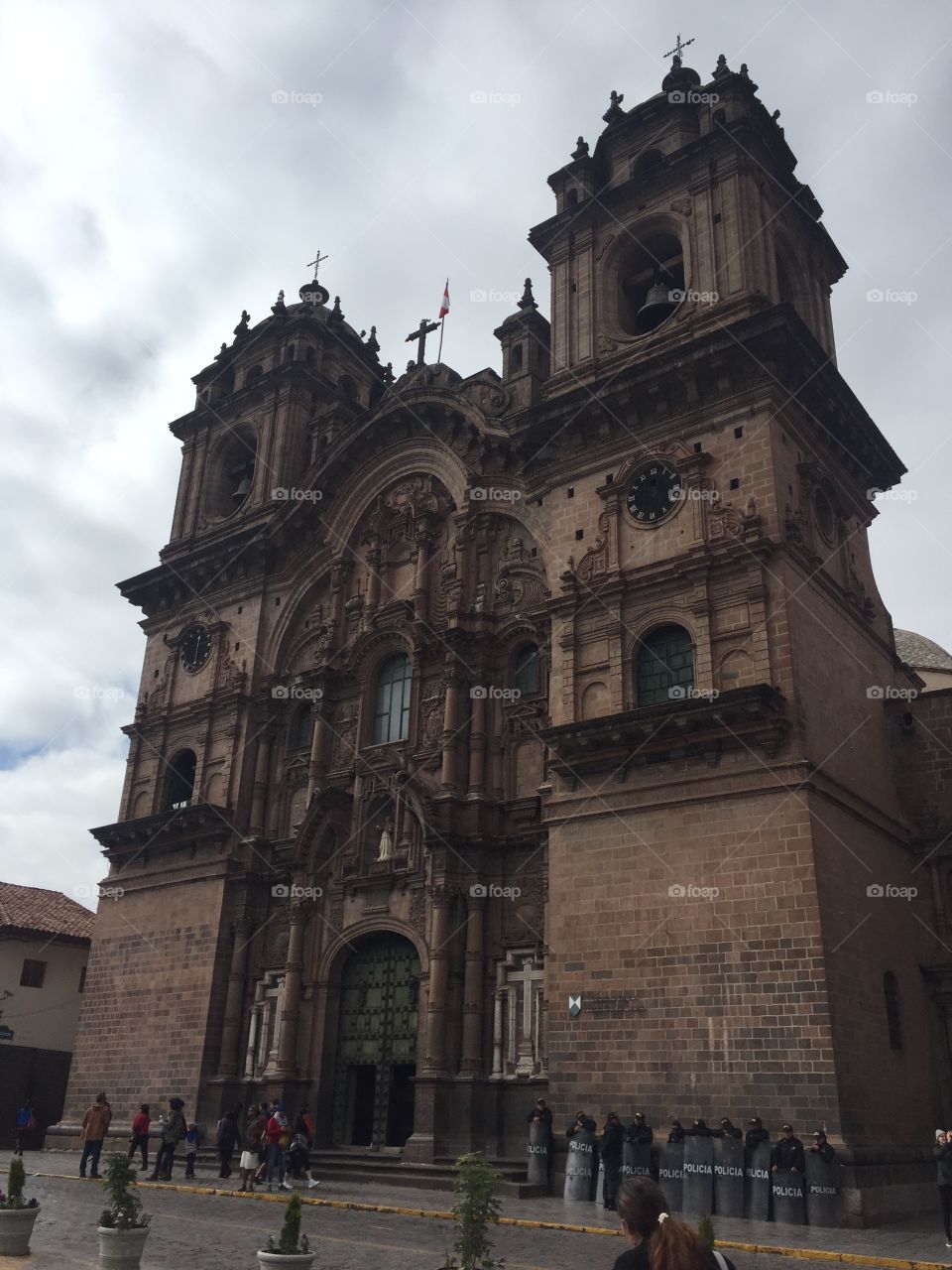 Cusco Peru cathedral
