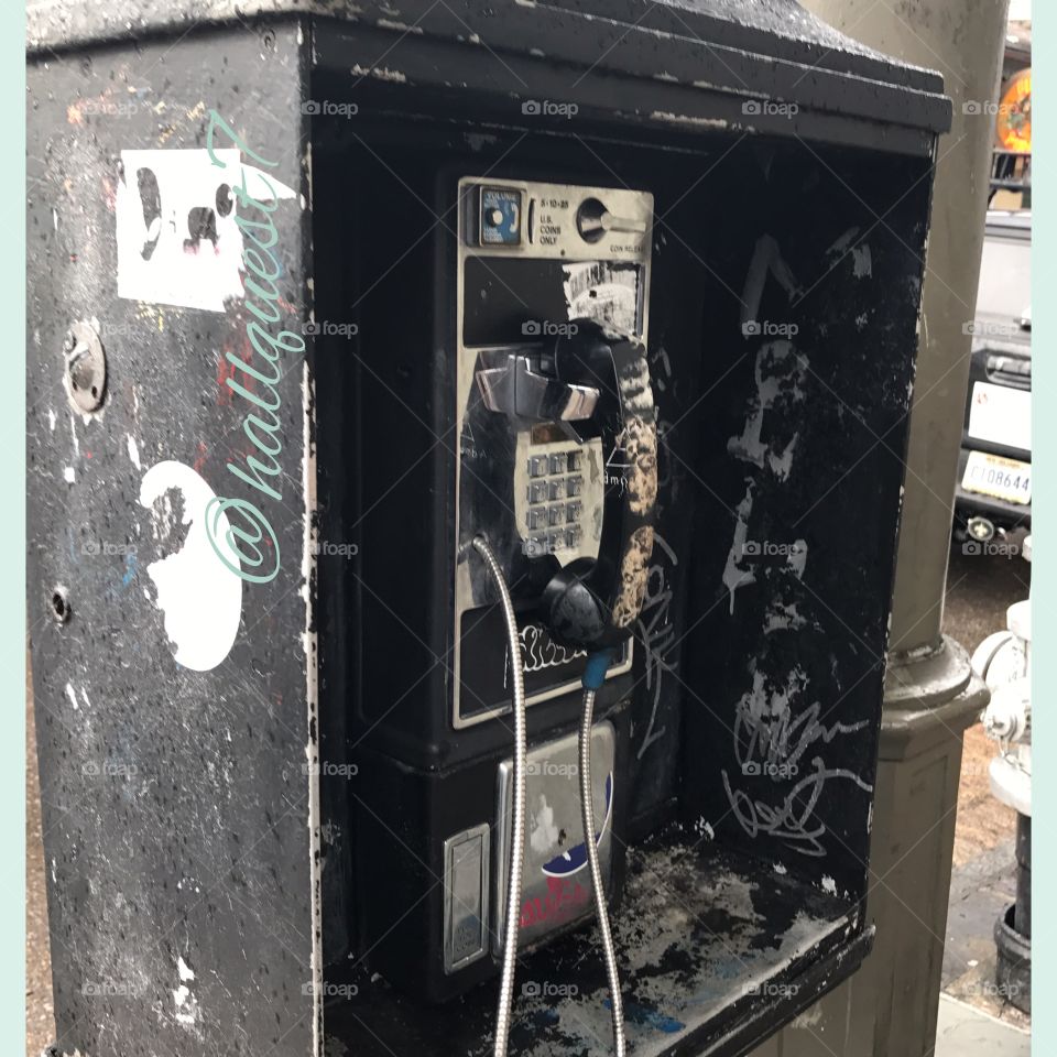 The Lonely Phone of Bourbon Street