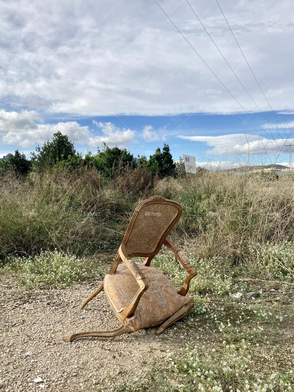 Broken chair