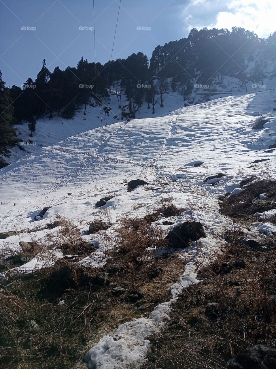 Moutains and snow:My kind of happiness