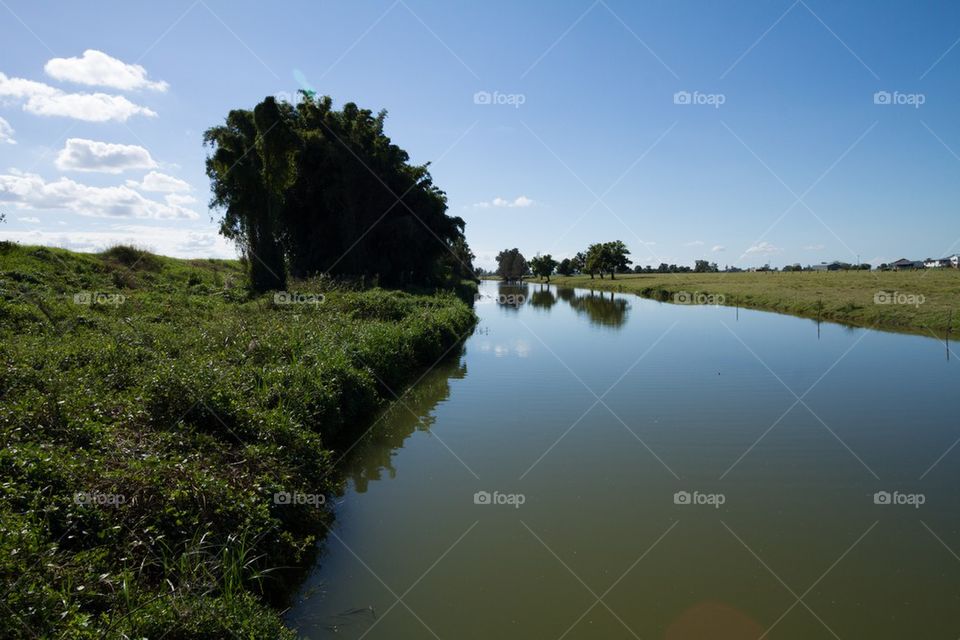 Landscape Country River 