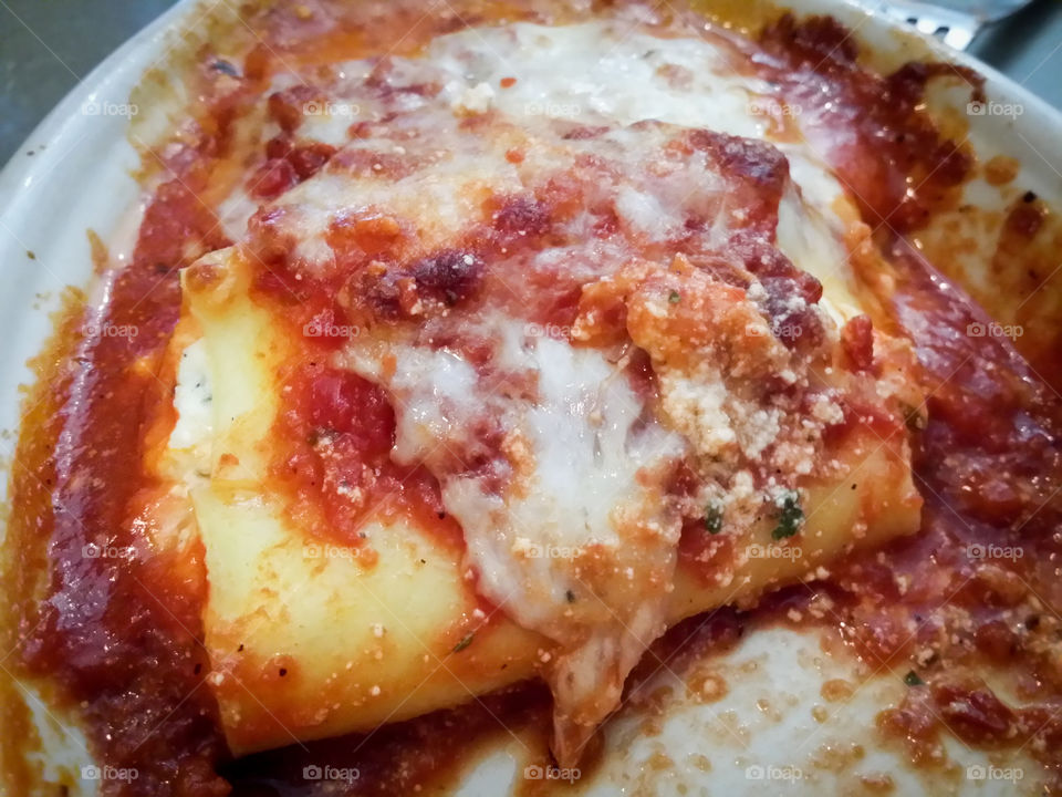 Cheese Manicotti