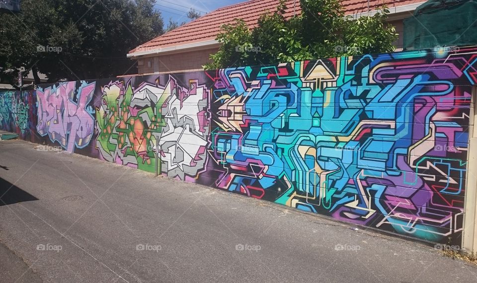 Graffiti Wall Prospect Australia