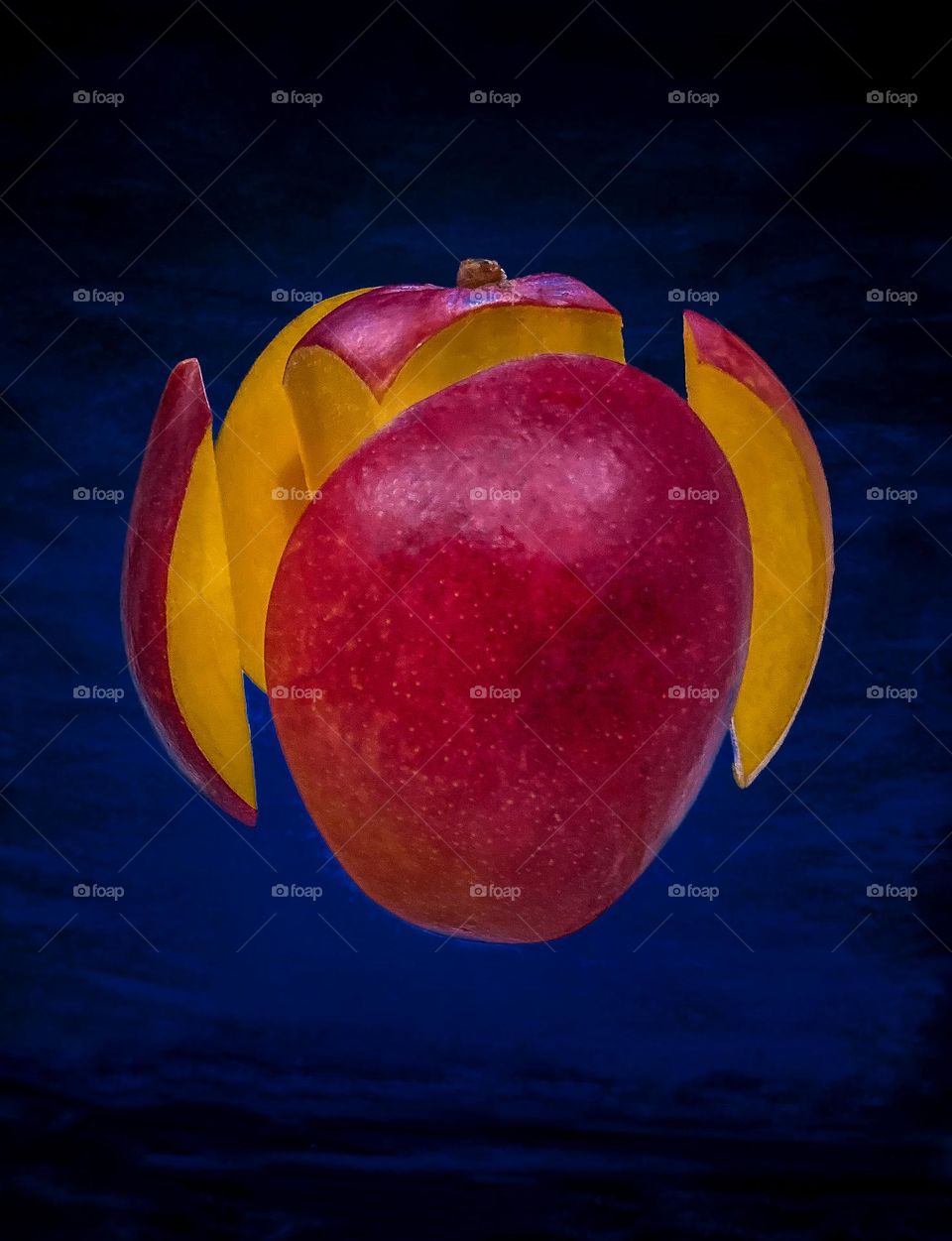 Mango in dark background 