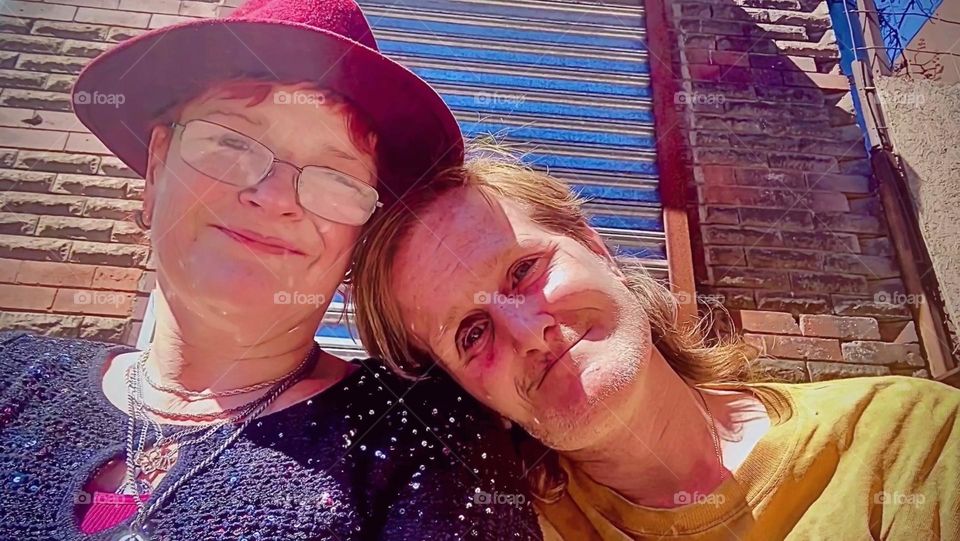 After having been together for now almost sixteen years Timothy and myself are still a loving couple and I think it shows clearly when we take pictures like this one. 2022. Hypnotic Productions