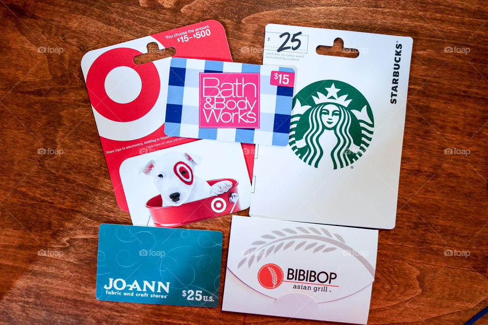 Gift cards