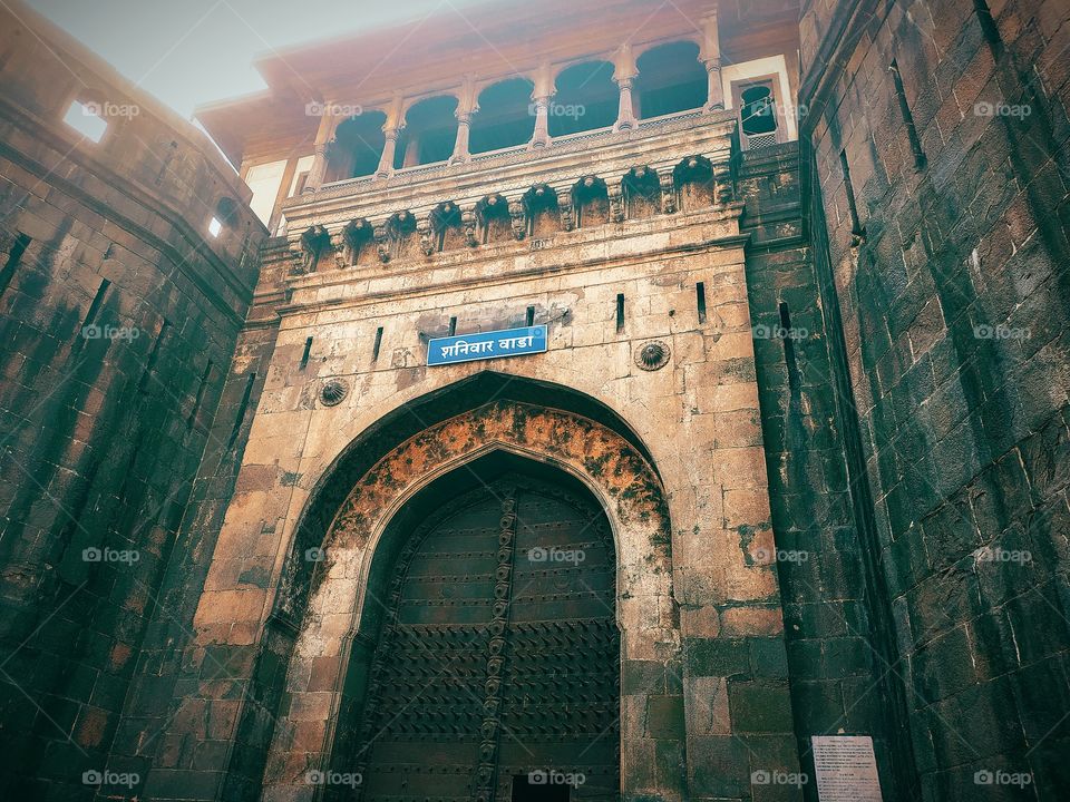 Shaniwar wada Palace Pune Maharashtra India Historical place