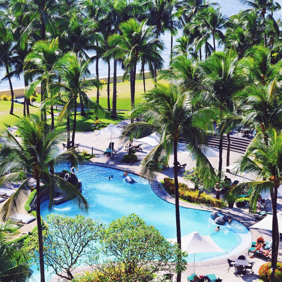 Pool View in the Philippines