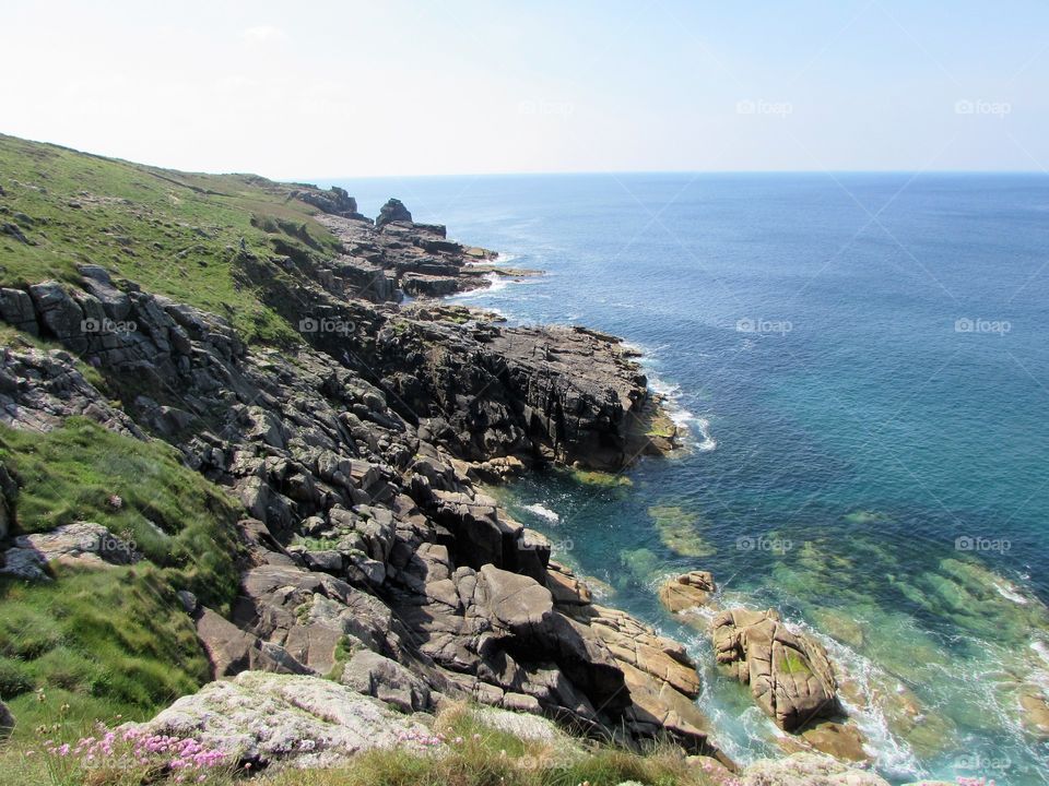 Cornish coast