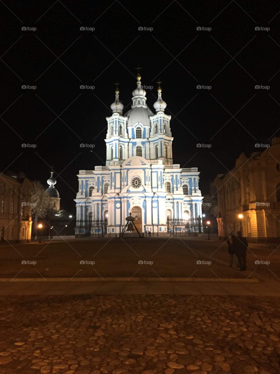 night lights in Russia