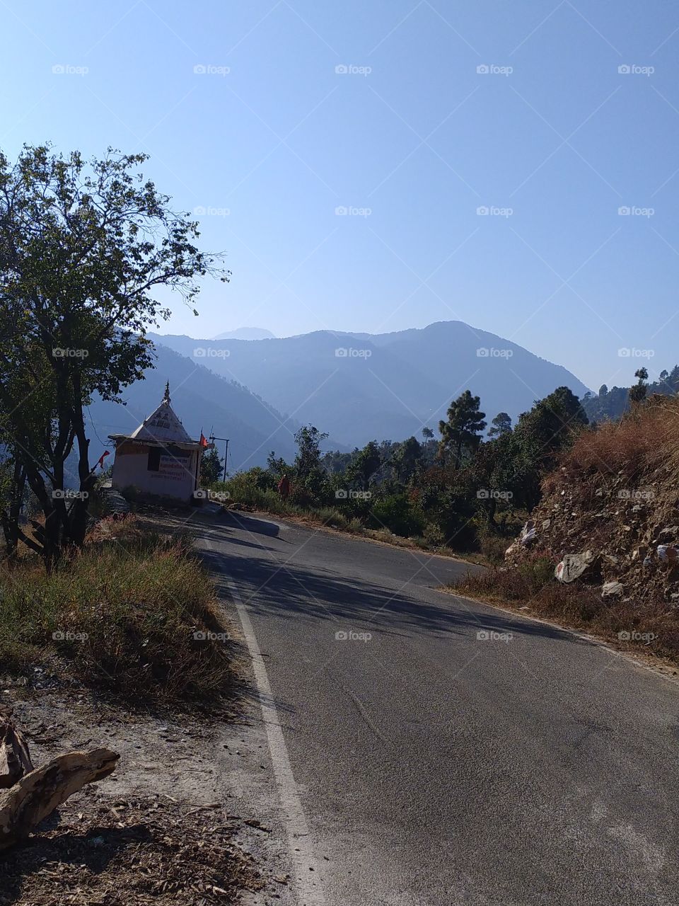 Wonderful scenery en route to Gangotri in the great Himalayan region