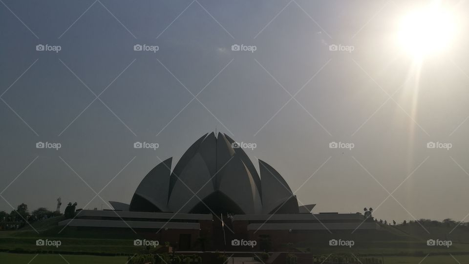 lotus temple, india