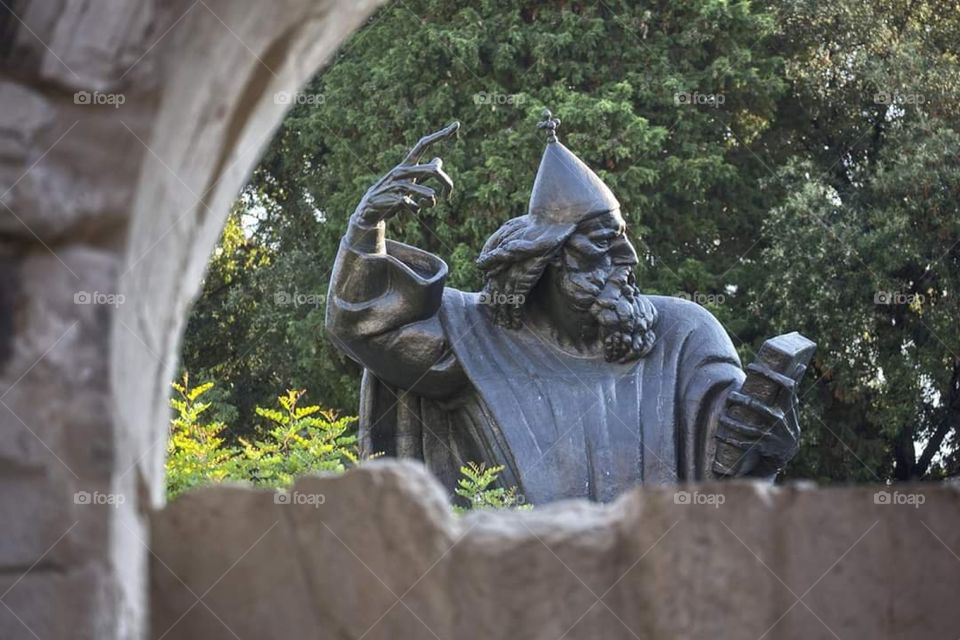 Split city from Croatia Gregory of Nin was the chancellor of the Croatian royal court and one of the most important bishops of Nin