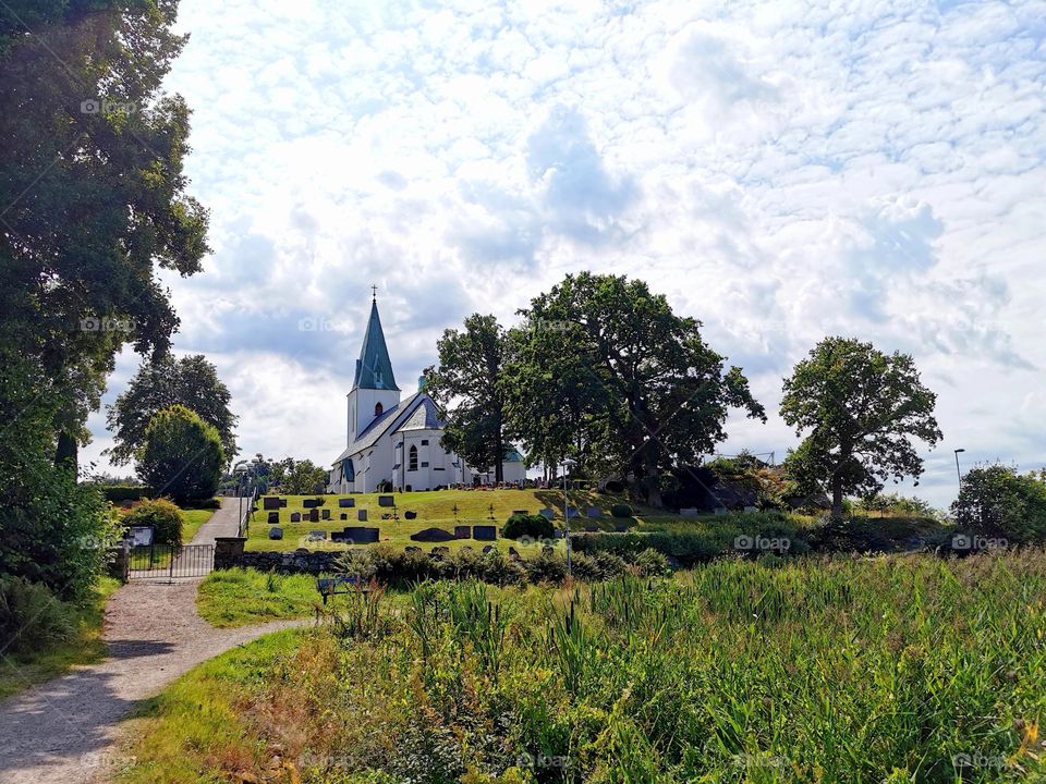 Church on the hill