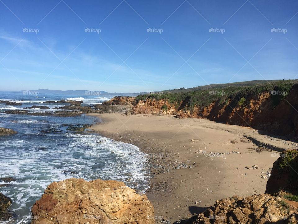 Water, No Person, Seashore, Travel, Landscape