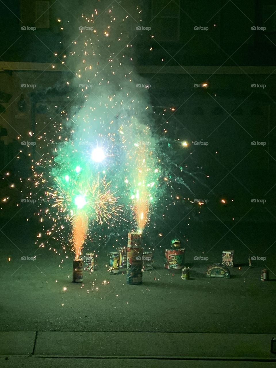 Fireworks on the Fourth of July - Independence Day USA 