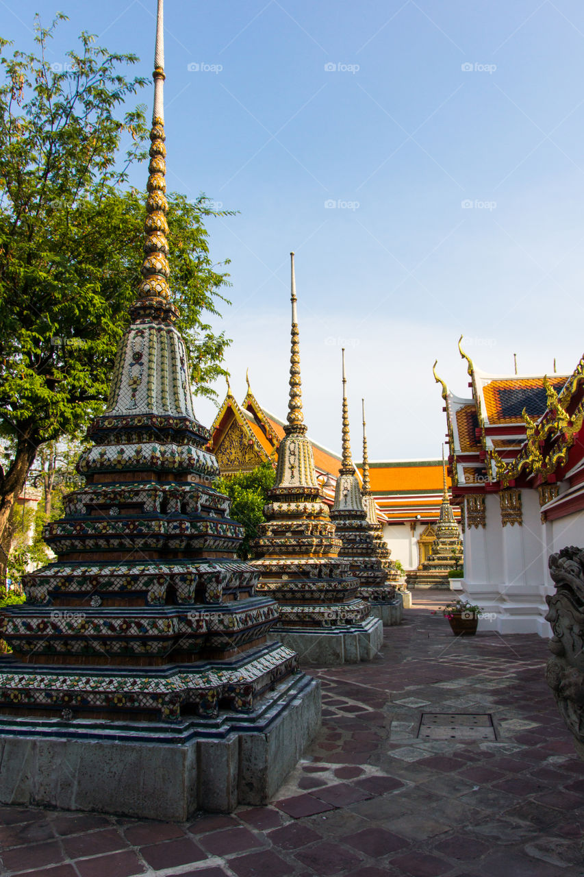 Wat Pho in Bangkok Thailand 