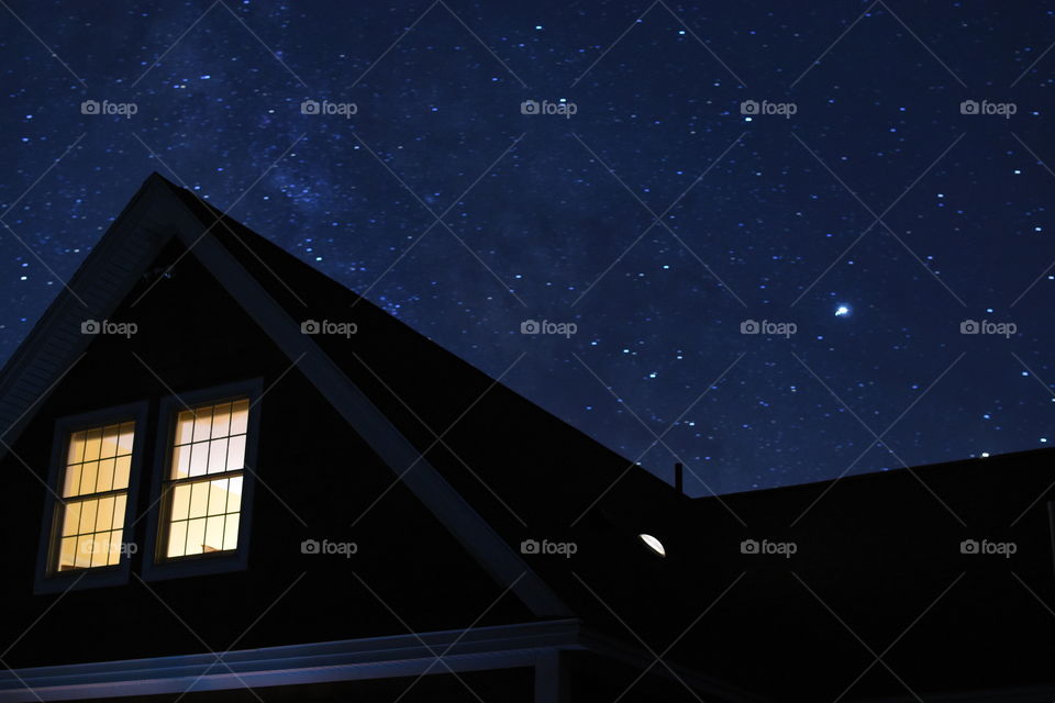 Night time. Decided to take some shots of the beautiful star filled sky! Here’s on of my best evening story! 