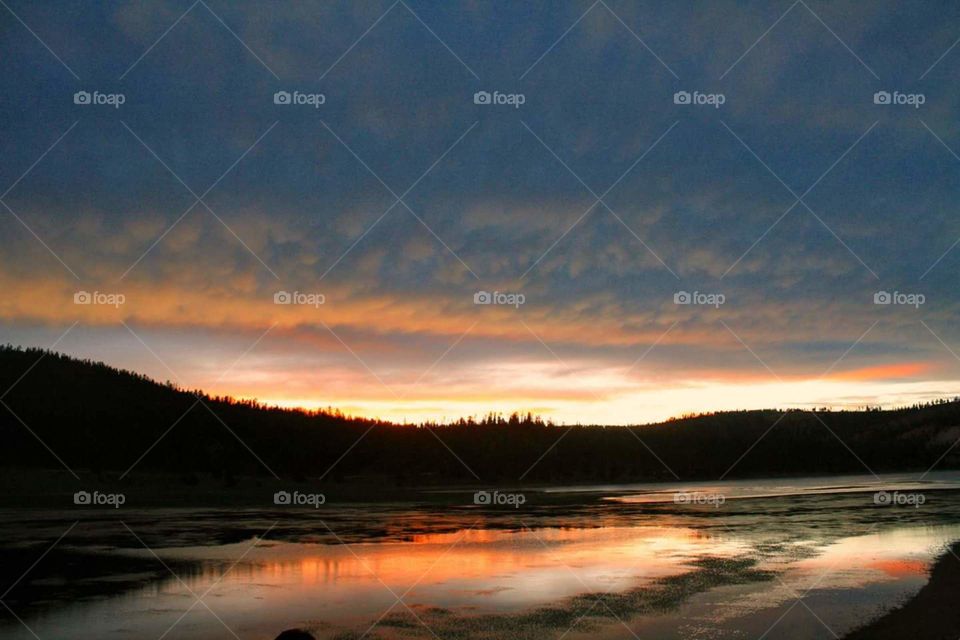 Reservoir Sunset