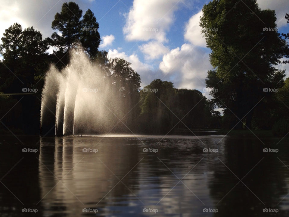 pond fountain netherlands utrecht by ips